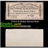 Image 1 : C.S.A 15 dollar Intrest Note Grades Choice AU/BU Slider