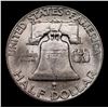 Image 3 : 1948-p Franklin Half Dollar 50c Grades Choice Unc+ FBL