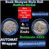 Image 1 : Buffalo Nickel Shotgun Roll in Old Bank Style 'Abbott Coin Counter & Automat' Wrapper 1937 & p Mint 