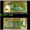 Image 1 : 2010 Zimbabwe 5 Octillion Dollars Note Grades Gem+ CU