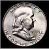 Image 2 : 1953-d Franklin Half Dollar 50c Grades Select Unc FBL