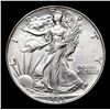 Image 2 : 1945-p Walking Liberty Half Dollar 50c Grades Select+ Unc