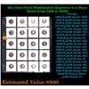 Image 1 : Huge Liifetime Collection - Too Many Coins To Auction Individually - This Lot is For One Page of 20 