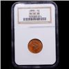 Image 2 : NGC 1898 Indian Cent 1c Graded ms64 rb By NGC