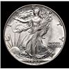 Image 2 : 1943-p Walking Liberty Half Dollar 50c Grades Choice Unc
