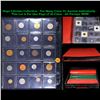 Image 1 : Huge Liifetime Collection - Too Many Coins To Auction Individually - This Lot is For One Page of 20 