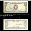 Image 1 : 1943 Philippines Under Japanese Occupation 1 Peso Note P# 109A Grades vf+