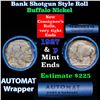 Image 1 : Buffalo Nickel Shotgun Roll in Old Bank Style 'Abbott Coin Counter & Automat' Wrapper 1927 & p Mint 