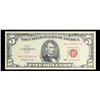 Image 2 : 1963 $5 Red seal United States Note Grades vf++