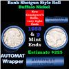 Image 1 : Buffalo Nickel Shotgun Roll in Old Bank Style 'Abbott Coin Counter & Automat' Wrapper 1935 & p Mint 