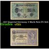 Image 1 : 1917 Imperial Germany 5 Mark Note P# 56A Grades vf+