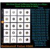 Image 1 : Huge Liifetime Collection - Too Many Coins To Auction Individually - This Lot is For One Page of 20 
