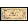 Image 2 : 1942 Philippines Under Japanese Occupation 10 Centavos Note P# 104A Grades vf+