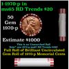 Image 1 : Shotgun Lincoln 1c roll, 1970-p 50 pcs Steel-Strong Wrapper.