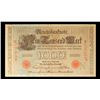 Image 2 : 1910 Imperial Germany 1,000 mark Note P# 44B Grades Choice AU/BU Slider