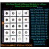 Image 1 : Huge Liifetime Collection - Too Many Coins To Auction Individually - This Lot is For One Page of 20 