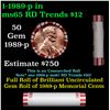 Image 1 : Shotgun Lincoln 1c roll, 1989-p 50 pcs Steel-Strong Wrapper.