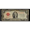 Image 2 : 1928C $2 Red Seal United States Note Grades vf+