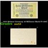 Image 1 : 1923 Weimar Germany 10 Millioene Mark P# 106C Grades Select AU