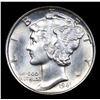 Image 2 : 1941-p Mercury Dime 10c Grades GEM++ FSB