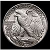 Image 3 : 1941-p Walking Liberty Half Dollar 50c Grades Choice Unc