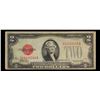 Image 2 : 1928D $2 Red seal United States Note Grades vf++