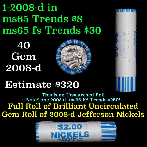 Shotgun Jefferson 5c roll, 2002-p 40 pcs String & Son Wrapper