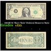 Image 1 : 1963B $1 'Barr Note' Federal Reserve Note Grades vf+