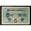 Image 2 : 1917 Imperial Germany 5 Mark Note P# 56A Grades vf++