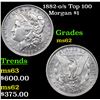 Image 1 : 1882-o/s Top 100 Morgan Dollar $1 Grades Select Unc