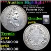 Image 1 : Proof ***Auction Highlight*** 1859 'French Head of Liberty' Pattern Half Dollar Judd-241, Pollock-