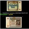 Image 1 : 1922 Weimar germany 5,000 Mark Note P# 81C Grades Choice AU/BU Slider