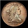 Image 2 : ***Auction Highlight*** 1804 Plain 4, No Stems Draped Bust Half Cent C-13 1/2c Graded ms63+ By SEGS 