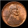 Image 2 : 1939-d Lincoln Cent 1c Grades Select+ Unc RB