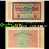 Image 1 : 1923 Weimar Germany 20,000 Mark Note P# 85D Grades Choice AU/BU Slider