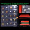 Image 1 : Huge Liifetime Collection - Too Many Coins To Auction Individually - This Lot is For One Page of 20 
