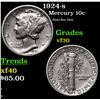 Image 1 : 1924-s Mercury Dime 10c Grades vf++