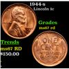 Image 1 : 1944-s Lincoln Cent 1c Grades GEM++ Unc RD