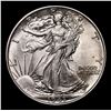 Image 2 : 1943-p Walking Liberty Half Dollar 50c Grades Select+ Unc