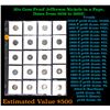 Image 1 : Huge Liifetime Collection - Too Many Coins To Auction Individually - This Lot is For One Page of 20 