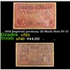 Image 1 : 1918 Imperial germany 20 Mark Note P# 57 Grades vf+