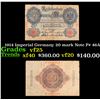 Image 1 : 1914 Imperial Germany 20 mark Note P# 46A Grades vf+