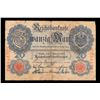 Image 2 : 1914 Imperial Germany 20 mark Note P# 46A Grades vf+