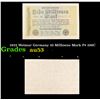 Image 1 : 1923 Weimar Germany 10 Millioene Mark P# 106C Grades Select AU