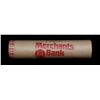 Image 3 : Shotgun Lincoln 1c roll, 1980-p 50 pcs Merchants Bank Wrapper.