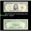 Image 1 : 1963 $5 Red seal United States Note Grades Select AU