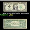 Image 1 : 1963B $1 'Barr Note' Federal Reserve Note Grades vf+