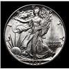 Image 2 : 1942-p Walking Liberty Half Dollar 50c Grades GEM Unc