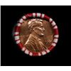 Image 2 : Shotgun Lincoln 1c roll,1969-p 50 pcs Steel-Strong Wrapper.