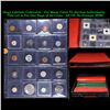 Image 1 : Huge Liifetime Collection - Too Many Coins To Auction Individually - This Lot is For One Page of 20 